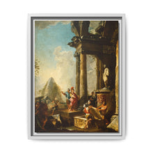Alexander the Great at the Tomb of Achilles (ca. 1718-1719 (Baroque) by Giovanni Paolo Panini - NOMADEN ART GALLERY