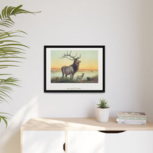 The Wapiti from Zoological sketches (1861-1867) by Joseph Wolf and Philip Lutley Sclater