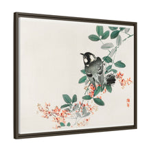 Black-capped chickadee by Kōno Bairei (1844-1895)
