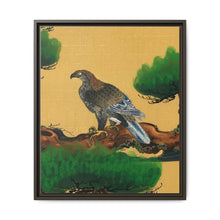 Pine and Eagle, a traditional portrait of a charismatic Japanese eagle by Kano Tanyu (1602-1674) - NOMADEN ART GALLERY