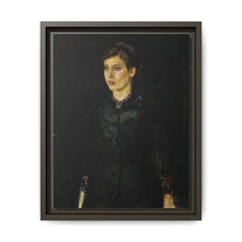Inger in Black (1884) by Edvard Munch - NOMADEN ART GALLERY