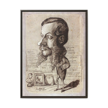 Caricature of Léon Manchon by Claude Monet - NOMADEN ART GALLERY