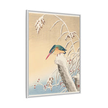 Kingfisher in the snow (1925 - 1936) by Ohara Koson