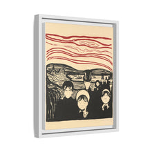 Edvard Munch's Anxiety (Angst) (1896) - NOMADEN ART GALLERY