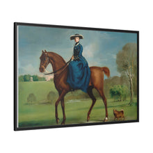 The Countess of Coningsby in the Costume of the Charlton Hunt (1760) by George Stubbs