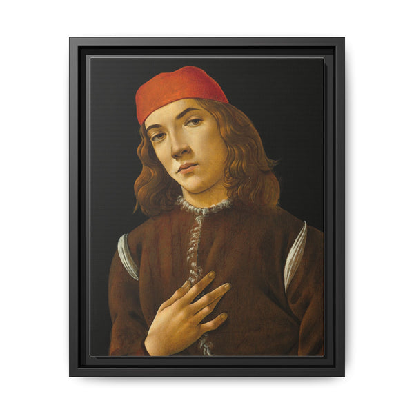 Sandro Botticelli's Portrait of a Youth (c. 1482-1485) - NOMADEN ART GALLERY