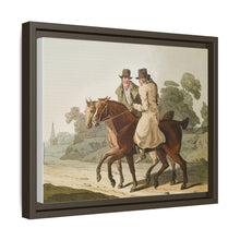 Illustration of farmers from The Costume of Yorkshire (1814) by George Walker