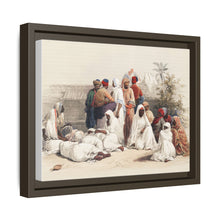 In the slave market at Cairo illustration by David Roberts (1796–1864)
