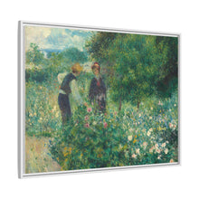 Recogiendo flores (1875) de Pierre-Auguste Renoir 