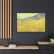 Van Gogh's Wheatfield with a reaper (1889) - NOMADEN ART GALLERY