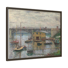 Claude Monet's Bridge at Argenteuil on a Gray Day (1876) - NOMADEN ART GALLERY