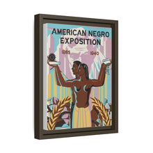 Poster for the American Negro Exposition in Chicago (1940) illustration by Robert Savon Pious.