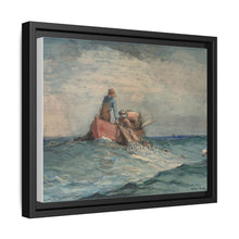 Hauling in the Nets (1887) by Winslow Homer