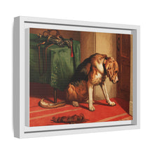 Suspense (1877) by sir Edwin Landseer, a Victorian bloodhound mastiff waiting. - NOMADEN ART GALLERY