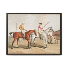 Illustration of jockies from The Costume of Yorkshire (1814) by George Walker - NOMADEN ART GALLERY