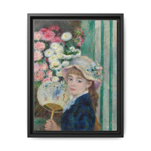 Woman with a Fan (c. 1879) by Pierre Auguste Renoir - NOMADEN ART GALLERY