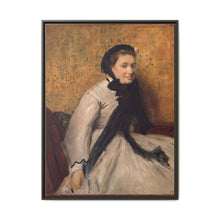 Portrait of a Woman in Gray (ca. 1685) by Edgar Degas - NOMADEN ART GALLERY