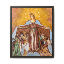 Fresco of Virgin-of-Mercy on the northern wall of the subsidiary church Saint Anna in Saager - NOMADEN ART GALLERY