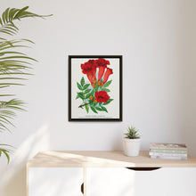 Trumpet flower lithograph. Digitally enhanced from our own original 1900 edition plates of Botanical Specimen published by Rochester Lithographing