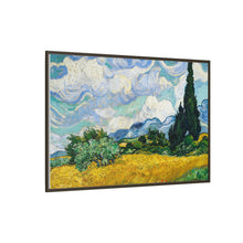 Vincent Van Gogh's Wheat Field with Cypresses (1889). Famous painting, original from the MET Museum - NOMADEN ART GALLERY
