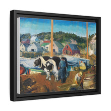 Ox Team, Wharf at Matinicus (1916)