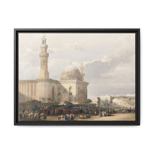Mosque of Sultan Hassan from the Great Square of the Rumeyleh illustration by David Roberts (1796–1864) - NOMADEN ART GALLERY