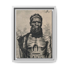 A shaman or medicine man with extensive body painting, Worgaia, Central Australia - NOMADEN ART GALLERY
