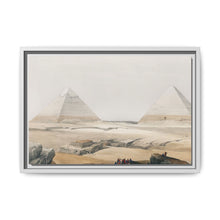 Pyramids of Geezeh (Giza) illustration by David Roberts (1796–1864) - NOMADEN ART GALLERY