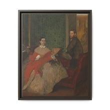 Edmondo and Thérèse Morbilli (ca. 1865) by Edgar Degas - NOMADEN ART GALLERY
