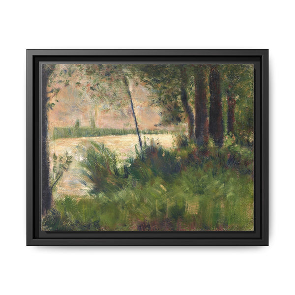 Georges Seurat's Grassy Riverbank (1881–1882) - NOMADEN ART GALLERY
