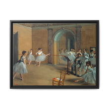 Edgar Degas's The Dance Foyer at the Opera on the rue Le Peletier (1872) - NOMADEN ART GALLERY