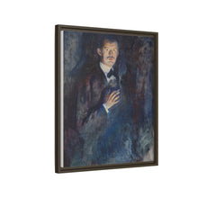 Edvard Munch's Self-Portrait with Cigarette (1895) - NOMADEN ART GALLERY