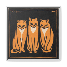 Three cats (1916) by Julie de Graag - NOMADEN ART GALLERY