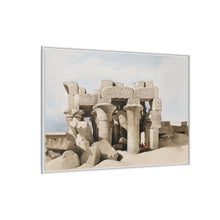 Kom Ombo is an agricultural town in Egypt illustration by David Roberts (1796–1864)