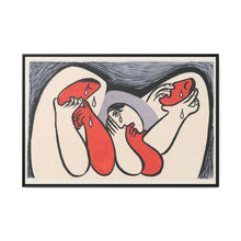 Crying women (1938), abstract painting by Mikulas Galanda - NOMADEN ART GALLERY
