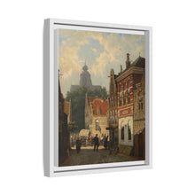 Dutch Street Scene (c. 1850–55) by Cornelis Springer
