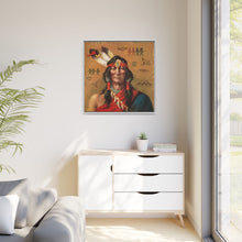 Indian chief portrait illustration