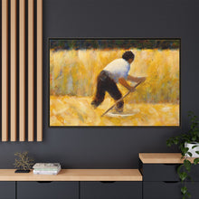 The Mower (ca. 1881–1882) by Georges Seurat