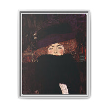 Gustav Klimt's Dame mit Hut und Federboa (1909) - NOMADEN ART GALLERY