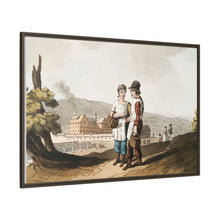 Illustration of factory children from The Costume of Yorkshire (1814) by George Walker