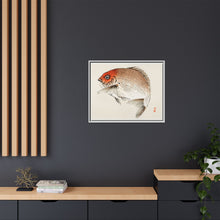 Tai (Red Seabream) fish by Kōno Bairei