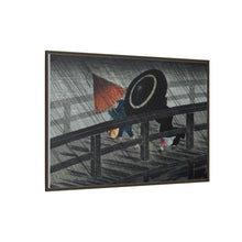 Lluvia en el puente Izumi (1927), impresión en alta resolución de Hiroaki Takahashi