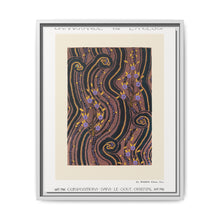 Art Deco Flower pattern pochoir print in oriental style - NOMADEN ART GALLERY