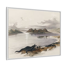 Wady Dabod (Wadi Dabod) Nubia illustration by David Roberts (1796–1864)