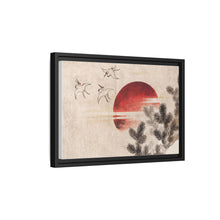 Katsushika Hokusai's birds and sunset, from Album of Sketches (1814) - NOMADEN ART GALLERY