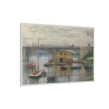 Claude Monet's Bridge at Argenteuil on a Gray Day (1876) - NOMADEN ART GALLERY