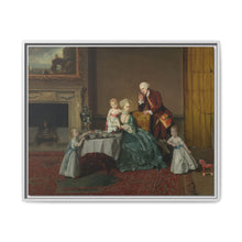 John, Fourteenth Lord Willoughby de Broke, and His Family by Johann Zoffany - NOMADEN ART GALLERY