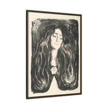 The Brooch. Eva Mudocci (1903) by Edvard Munch - NOMADEN ART GALLERY