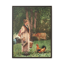 The Milk Maid (1878) by Winslow Homer - NOMADEN ART GALLERY