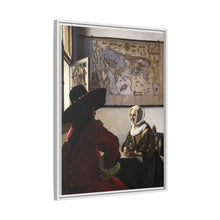 Johannes Vermeer’s Officer and Laughing Girl (ca. 1657)